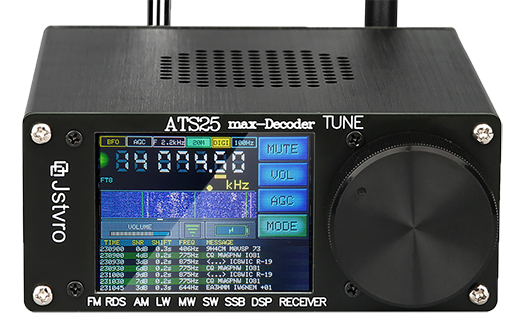 Amateur radio receiver ATS25 max-Decoder - HARDUINO